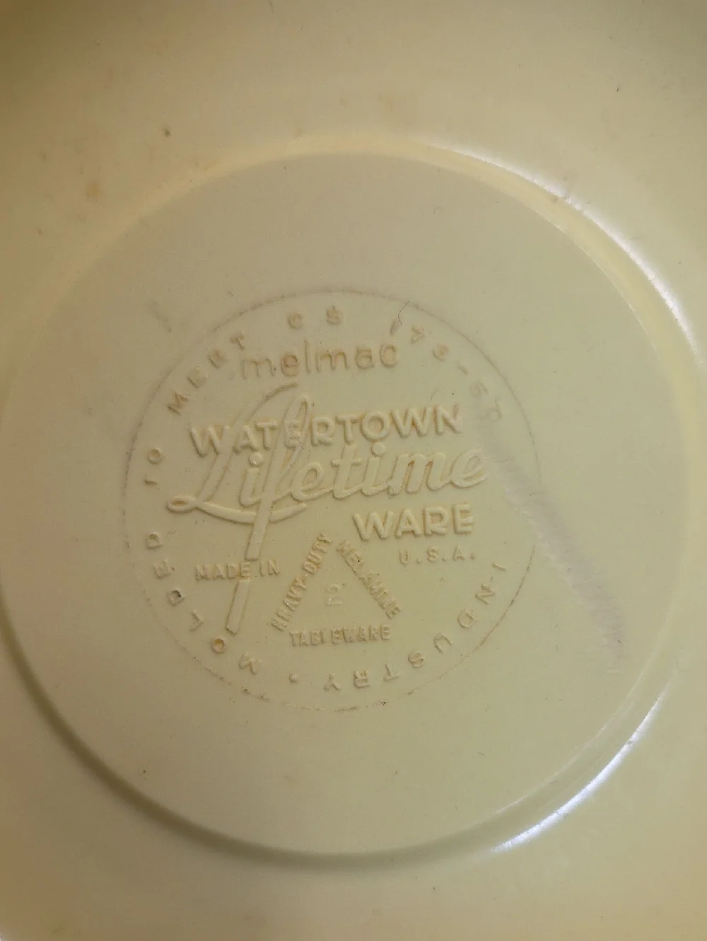 Vintage Melmac Yellow Tableware & Kitchen‎ Collectibles
